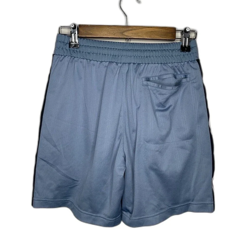 Adidas Mens Size Small Drawstring Athletic Gym Retro Shorts Trefoil Side Stripe